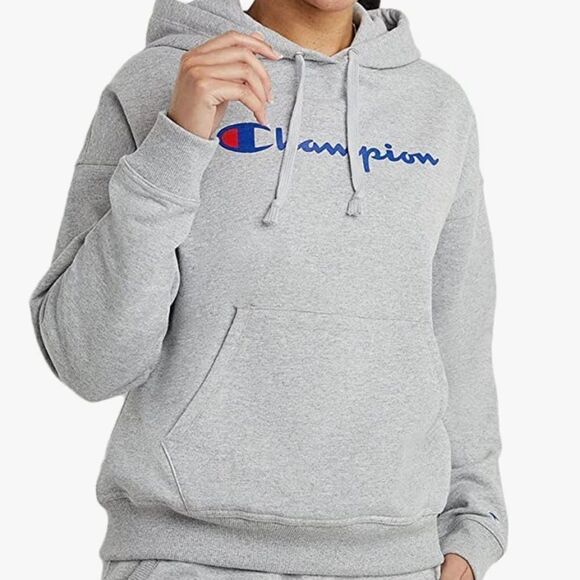 CHAMPION Hooded Sweatshirt heather creek tweed size XL NWT In pkg - Picture 1 of 5